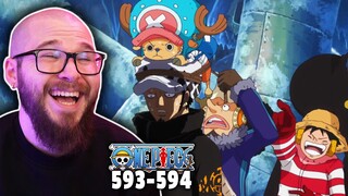 LAW ISNT READY FOR THE STRAW HATS 😂😂 (One Piece REACTION)