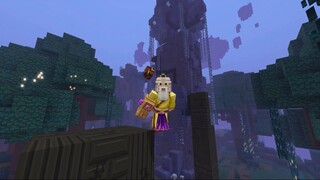 Minecraft/ Stuck In A Mysterious Rainforest / Spellcraft By Gamemode One Part 3