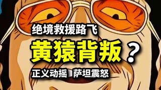 黄猿漏出内鬼马脚！？绝境救援尼卡！正义动摇时刻到来！海贼王1103话分析