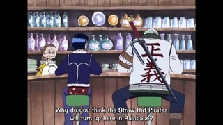 One piece funny moments -luffy and ussop finding water