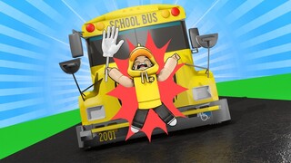 Ditabrak Bus! - Roblox Slap Battles