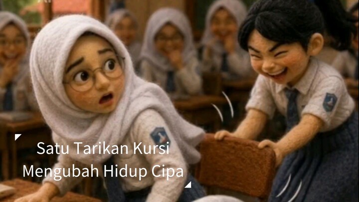 Satu tarikan kursi mengubah hidup Cipa