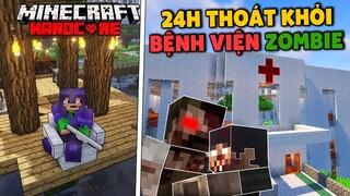 Minecraft: Thử thách 24h hành trình sống sót trong bệnh viện Zombie siêu khó phần 2