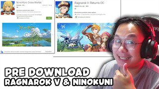 CARA DOWNLOAD RAGNAROK V DI MOBILE ! PRE-DOWNLOAD NINOKUNI CROSS WORLD NOW !!