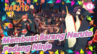 [Membuat Barang Naruto] Membuat Pedang Ninja Dengan 4 Kertas Dan Dua Tangan!_1