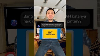 UKT jadi naik gak? Kuliah makin MAHAL? Kamu kuliah ga? #shorts