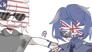 [countryhumans/whole job] The winking game between China, the United States, Britain and France (rev