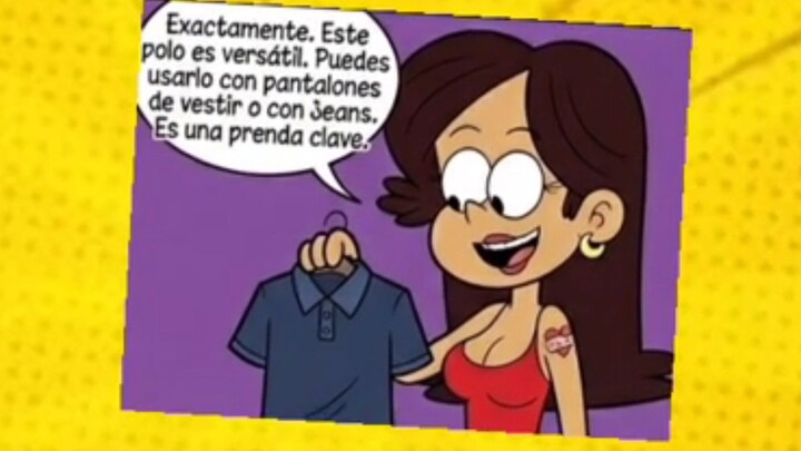 Lincoln va a la tienda de ropa - Comic The Loud House