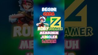 Begini cara ruby roamer membunuh jungler lawan ✍️🙌 #wiamungtzy #contentcreatormlbb #ruby #roamer