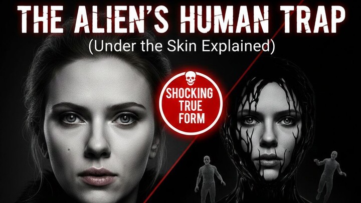 Ye Sundar Ladki Mardon ko Kaali Duniya mein Fasati hai?👽 | Under the Skin Full Explained Hindi/ Urd