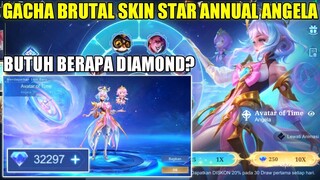 GACHA BRUTAL SKIN STAR ANNUAL ANGELA MOBILE LEGENDS! DRAW EVENT STARLIGHT FEST 2023