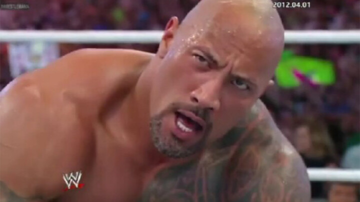 [Wrestle Mania 2012] The Rock Vs John Cena