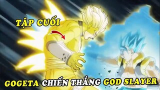 Gogeta Jiren Hit tổng lực tấn công chiến thắng kẻ thù God Slayer