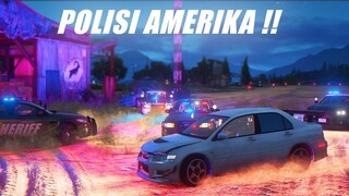 HOT PURSUIT ! DIKEPUNG POLISI AMERIKA !! GTA V ROLEPLAY