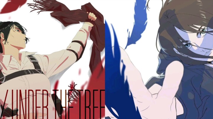 Lagu Tema Final Attack on Titan UNDER THE TREE Sampul Album Telur Paskah
