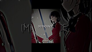 Grading Suzune Horikita's Character(writing) #shorts