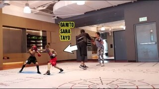 Sheila Snow Boxing Routine (Gumapang Ako)