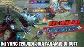 FARAMIS DI MODE CHEATER SANGAT GAK MASUK AKAL! SKILL NO CD AUTO BANTAI! MOBILE LEGENDS