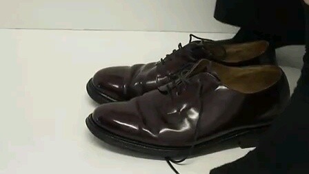 [Movie] Person Wearing Black Socks And Leather Shoes