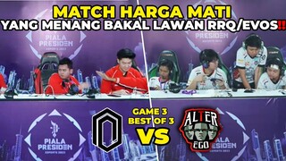 YG MENANG LWN RRQ HOSHI / EVOS LEGEND BOSS ‼️ ALTER EGO VS BTR GAME 2