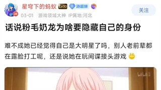 话说粉丝奶龙为啥要隐藏自己的身份