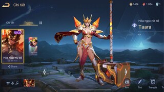 Liên Quân Mobile - Review Skin Taara Hoả Ngọc Nữ Đế