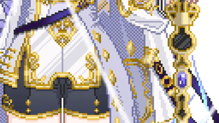 【Pixel-Style Skin】Check out the handsome knight sister!