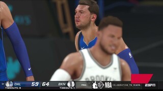 NBA2K22 FULL GAME HIGHLIGHTS NETS VS MAVERICKS I NBA Regular Season I I December 7, 2021