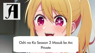 (Berita Anime)  Oshi no Ko Season 2 Masuk ke Arc Private.