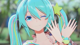 [Hatsune Miku MMD] Pantai Musim Panas dan Istri!