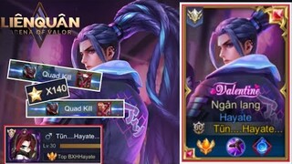 Cùng Chiêm Ngưỡng Trình Độ Kĩ Năng Đỉnh Cao Của TOP 1 HAYATE VN Ở Clan TOPONECHAMP Tại Rank CT 140*