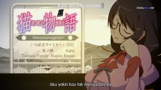 nekomonogatari kuro 04 end sub indo