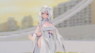 [MMD.3D] HMS Illustrious menarikan Rainbow Beat