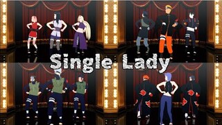 Single Lady【NARUTO MMD】HINATA*SAKURA*INO*NARUTO*SASUKE*SAI*KAKASHI*YAMATO*GENMA*KONAN*ITACHI*PAIN