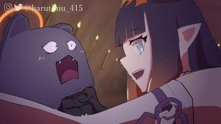 The kabe-don experience [Hololive EN Animated] [Ninomae Ina’nis]