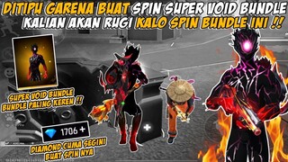 DITIPU GARENA!! DIJAMIN KALIAN RUGI KALO SPIN BUNDLE SUPER VOID -FREEFIREINDO