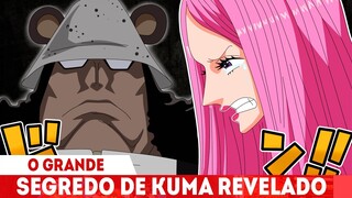 REVELADO O GRANDE SEGREDO DE KUMA E BONNEY - O MOTIVO DE VEGAPUNK TER SE DIVIDIDO - ONE PIECE 1062