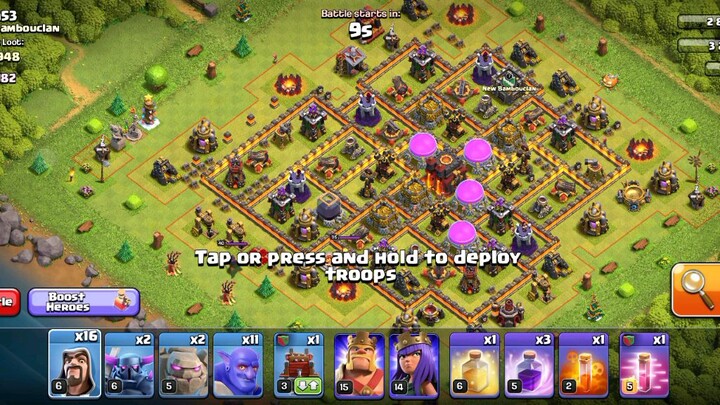 TH10 Loot 1M 😁😁 Sana ma 3star 😁