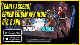 RAİNBOW SİX MOBİLE ERKEN ERİŞİM ÇIKTI - RAINBOW SIX MOBILE EARLY ACCESS 0.2.2 YENİ APK DOWNLOAD