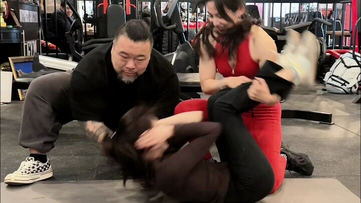 What do I think about challenging explosive power in front of a strongman?