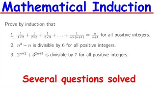 Principle Of Mathematical Induction  - PMI Practice Problems