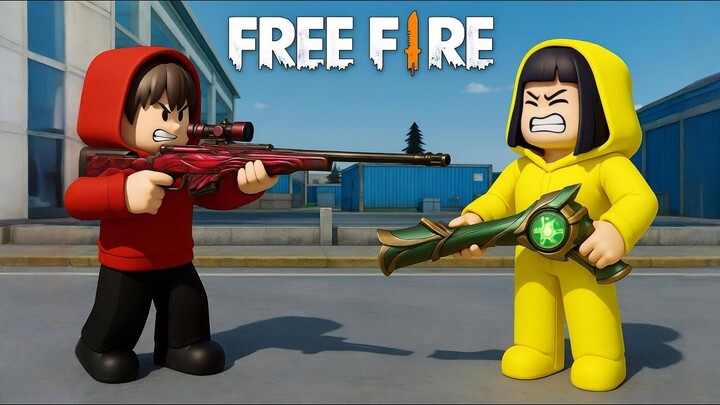 Yuta Vs Mio Vs Baby Celine Di Free Fire Versi Roblox Part 3  ROBLOX