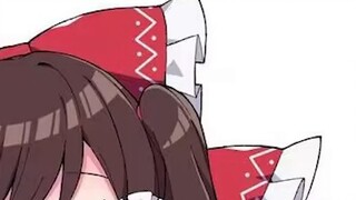 Reimu says baka in various tones!