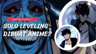 SOLO LEVELING DIBUAT ANIME ?  INI DIA JADWAL RILIS, STUDIO, GRAFIK DLL