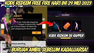 KODE REDEEM FF TERBARU 29 MEI 2023 HARI INI - KODE REDEEM FF HARI INI