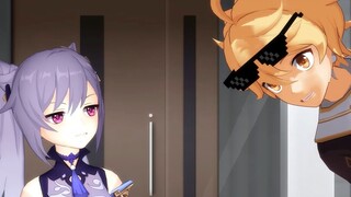 [Genshin Impact MMD] Dangkong bertemu Keqing untuk pertama kalinya