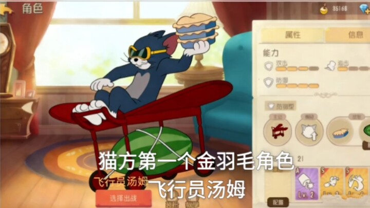 [ตัวละครทำเอง] นักบินทอม ตัวละครขนทองตัวแรกจากฝั่งแมว