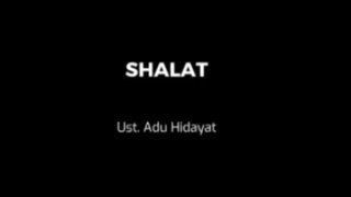 sholat itu penting bukan yang penting sholat