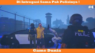 Diintrogasi sama pak polisinya !