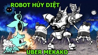 The Battle Cats - Tiến Hóa UBER RARE MEKAKO Robot IRON MAN Bom Hạt Nhân Của Nga TOP GAME THÀNH EJ
